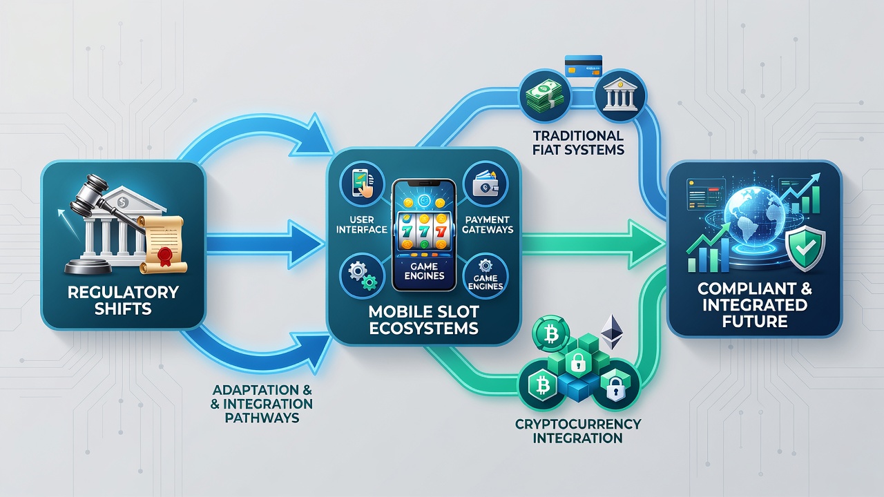 Mobile slot interface displaying cryptocurrency transaction verification layers